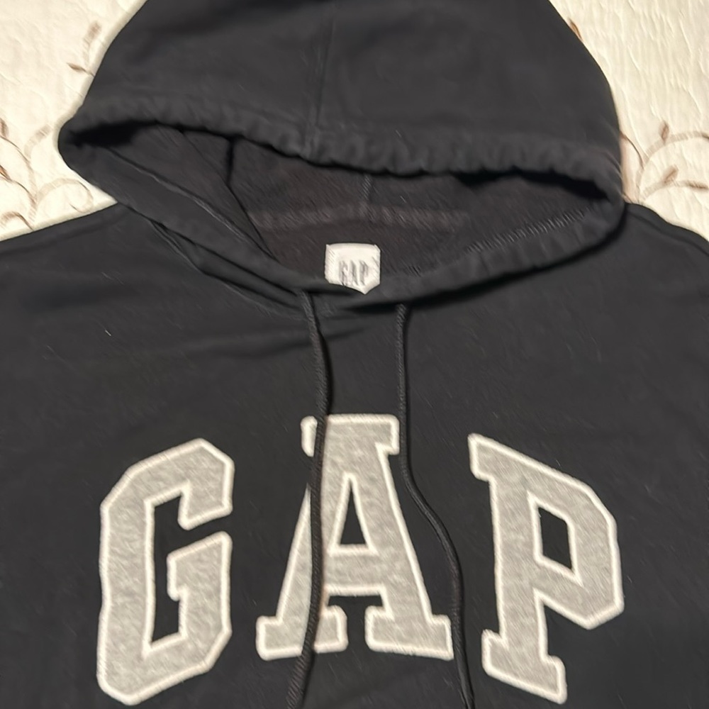 Black GAP size small hoodie sweatshirt